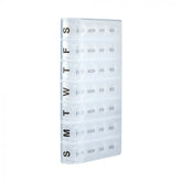 Medic Pill Box 7 Day Division 4 Per Day Spring Lid